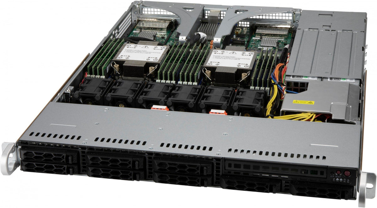 Supermicro CSE-LB13AC2-R860AW 1U SCLB13 CloudDC Chassis w/ Redundant 860W,RoHS