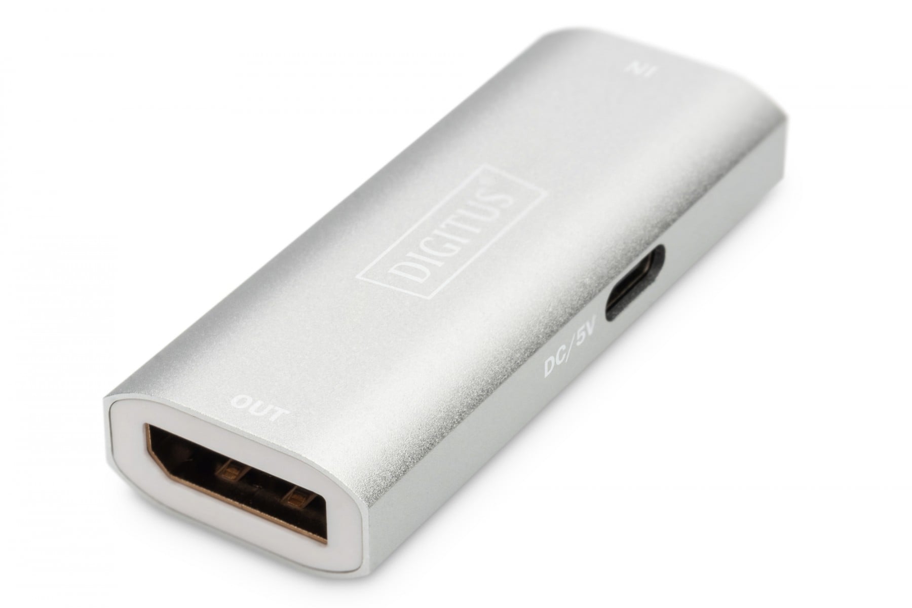 Digitus DS-55524 extension audio/video Répéteur AV Argent