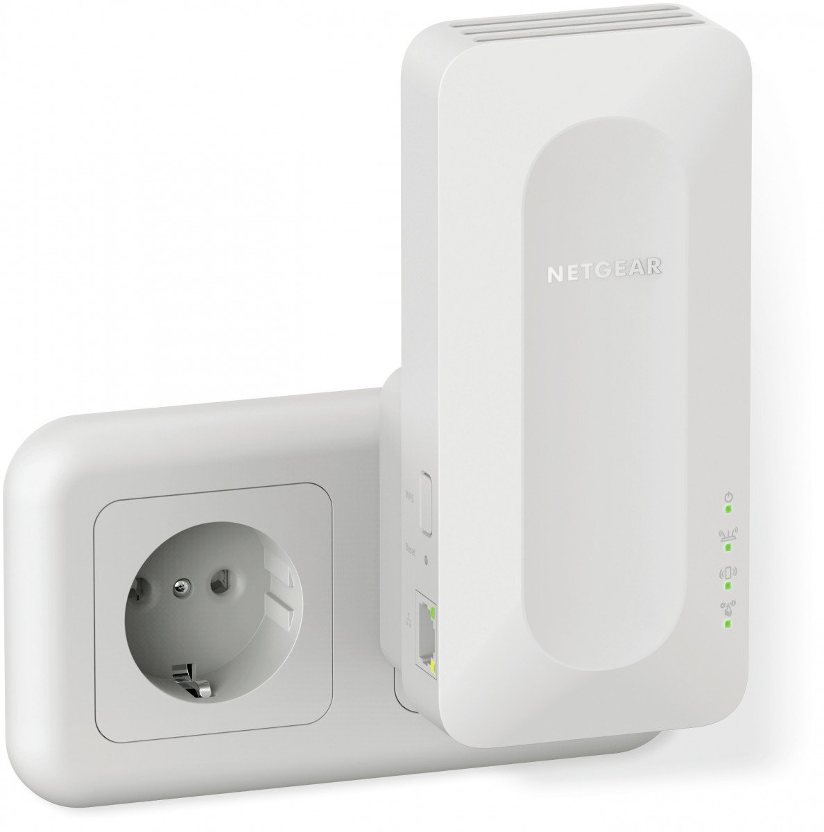 NETGEAR AX1600 4-Stream WiFi 6 Mesh Extender socket format