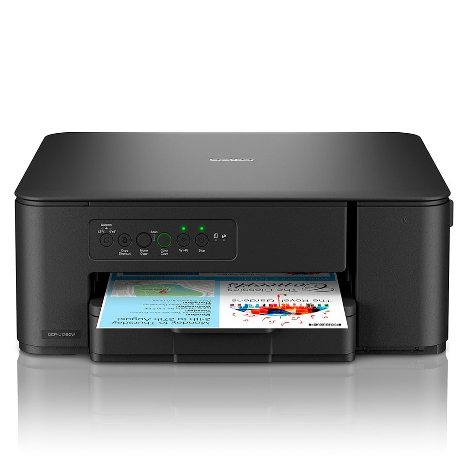 BROTHER DCP-J1260W 3in1 MFP colour inkjet A4 150sheets USB Wi-Fi