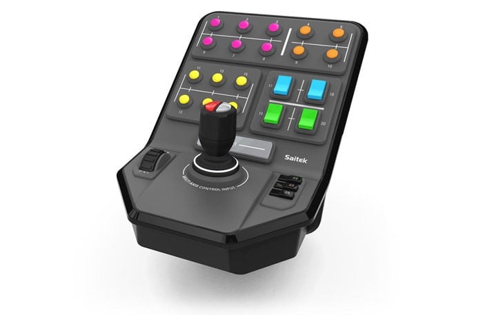 LOGITECH Heavy Equipment Side Panel Flight simulator controller wired for PC