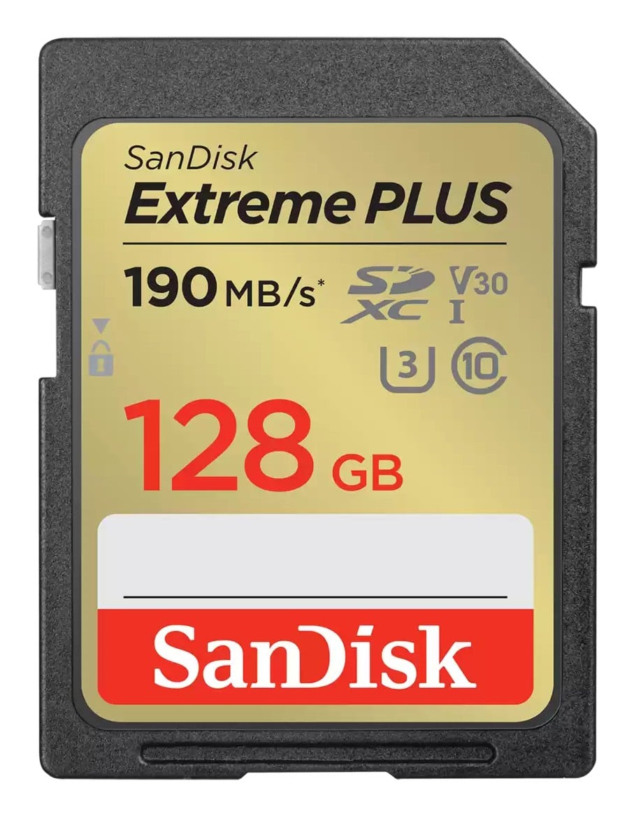 Extreme PLUS 128GB SDXC 190MB/s UHS-I