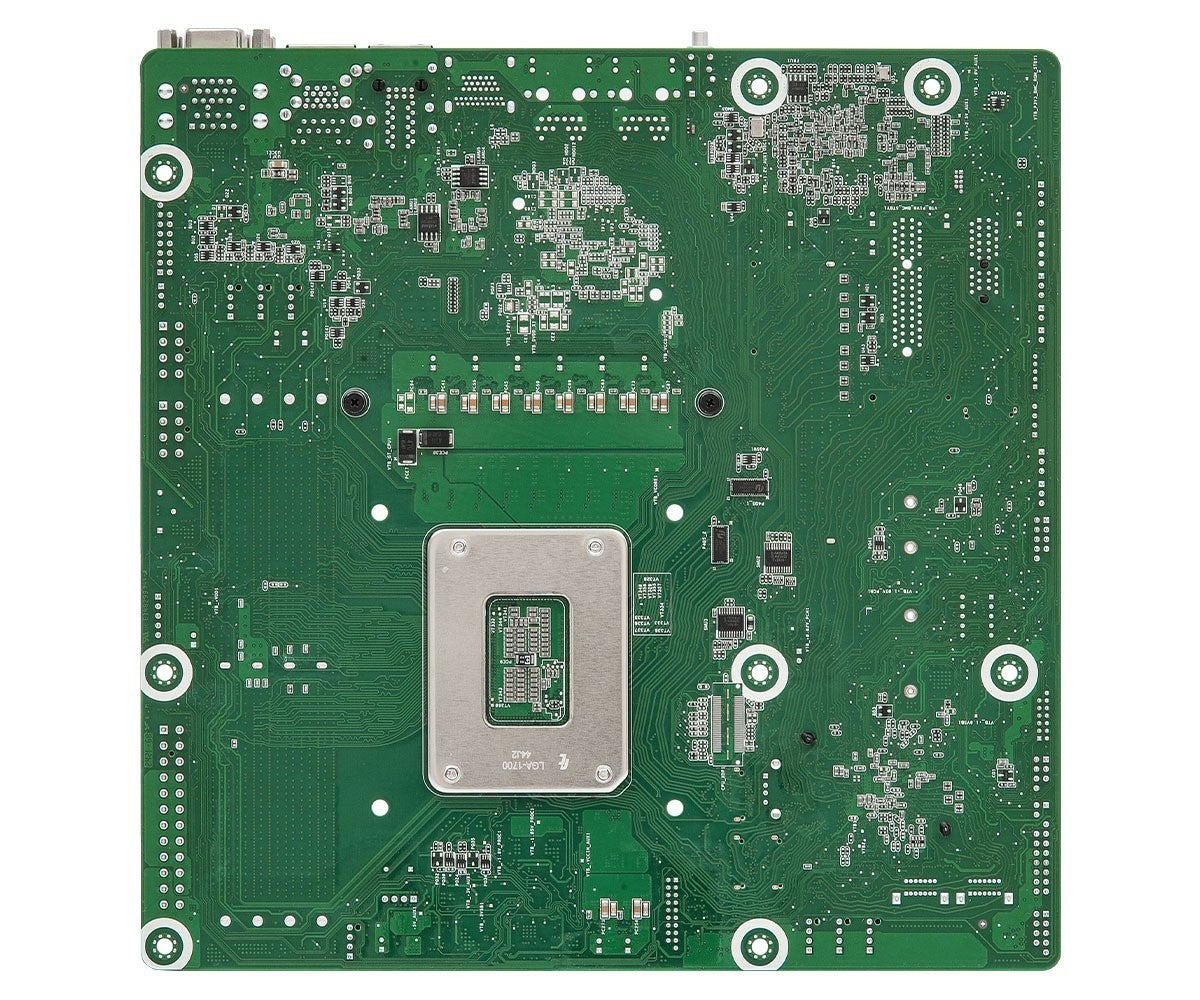 ASRock EC266D4U, 1xSKT LGA 1700, Intel E-2400, C266, SATA, NVMe, 1xM.2, 2xGbE, IPMI
