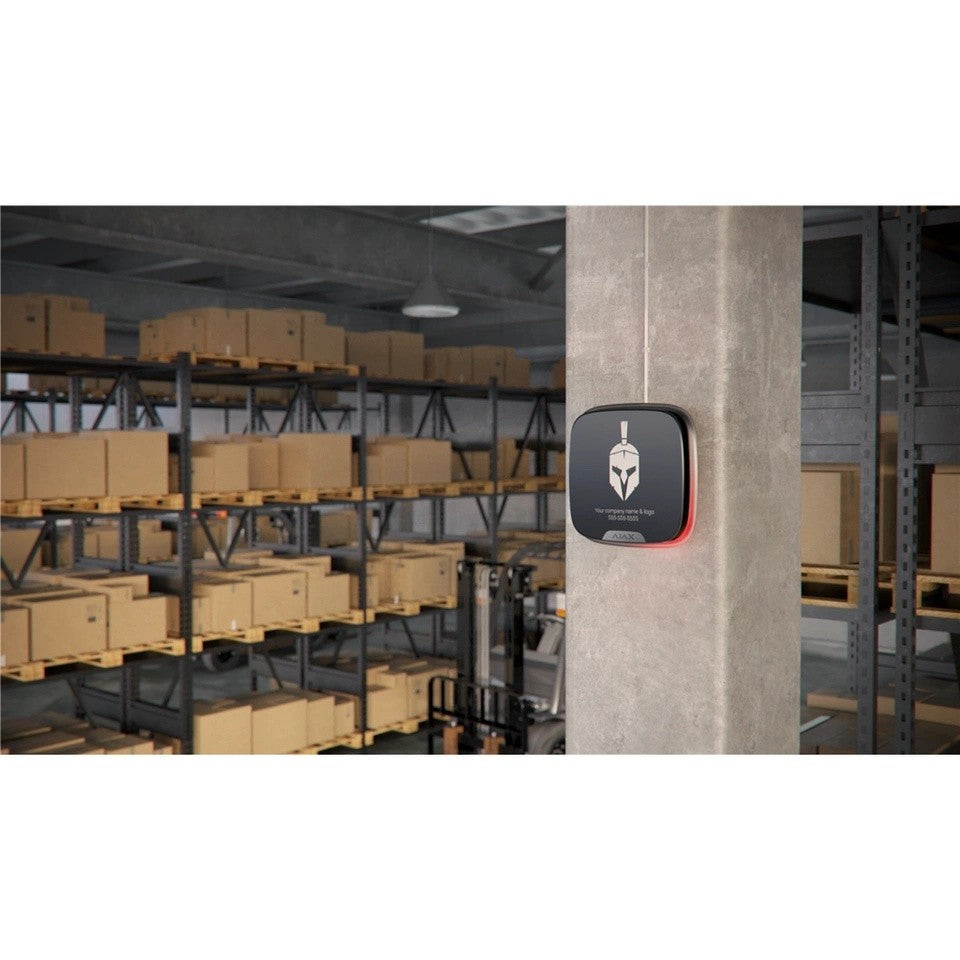Ajax Systems 38181.61.BL1 Ajax StreetSiren DoubleDeck - sirene extérieure sans fil - noire