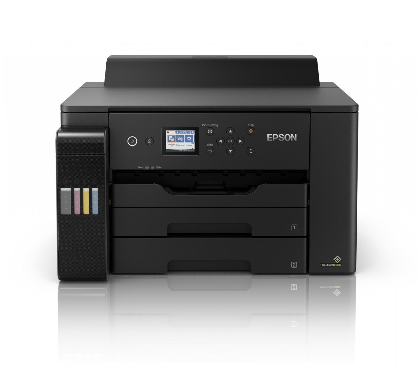 EPSON EcoTank ET-16150 Printer colour Duplex ink-jet A3 4800x1200dpi 25ppm mono/25ppm colour 550 sheets USB LAN Wi-Fi black