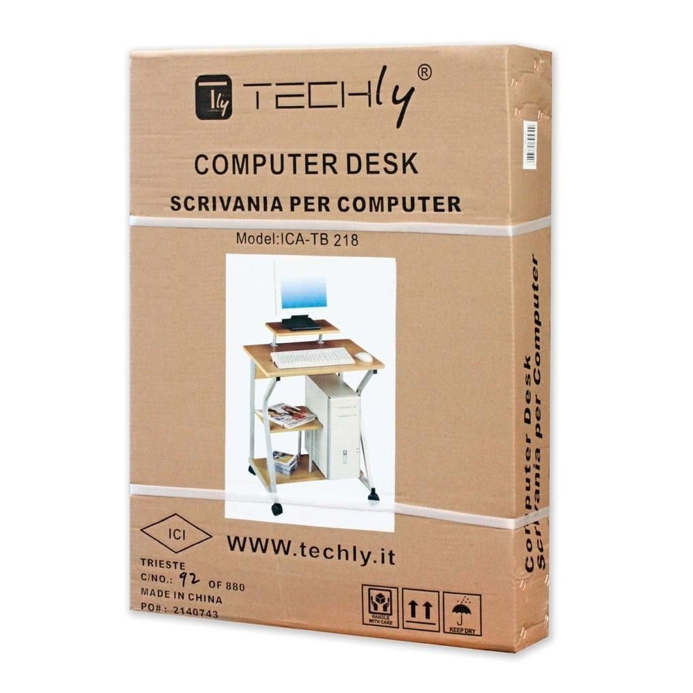 Techly ICA-TB 218 Bureau d'ordinateur compact