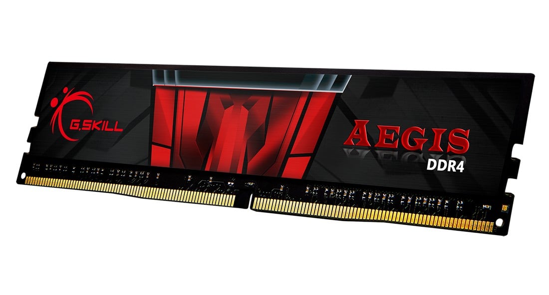 G.Skill Aegis F4-3200C16Q-64GIS module de mémoire 64 Go 4 x 16 Go DDR4 288-pin DIMM