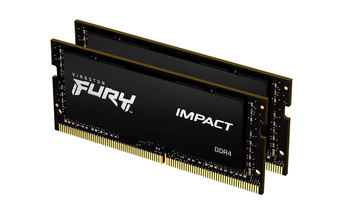 KINGSTON 64Go 3200MHz DDR4 CL20 SODIMM Kit of 2 FURY Impact