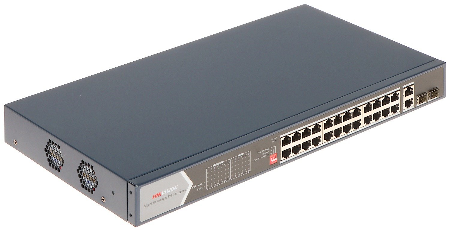 Hikvision DS-3E0528HP-E Commutateur Hi-PoE
