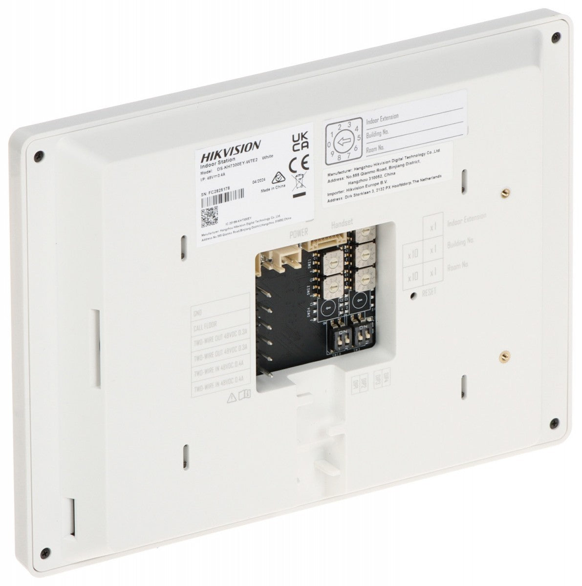 Hikvision DS-KIS704EY-ACW2/Kit vidéo portier HD 2 fils en aluminium
