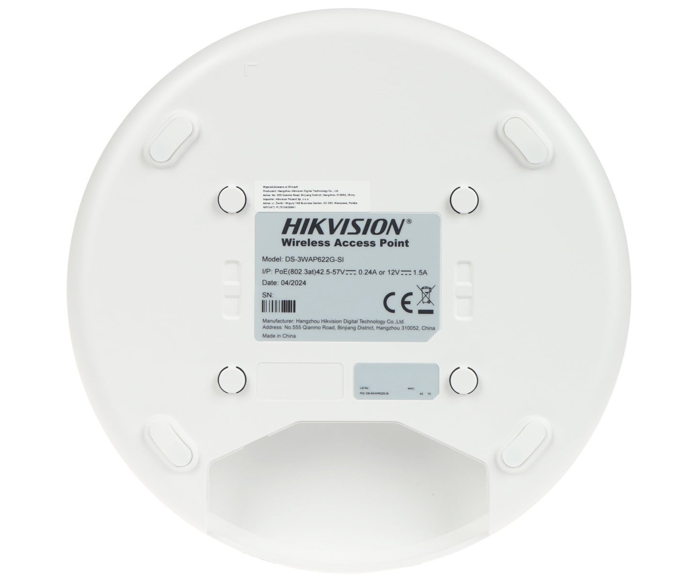 Hikvision DS-3WAP622G-SI Commutateur