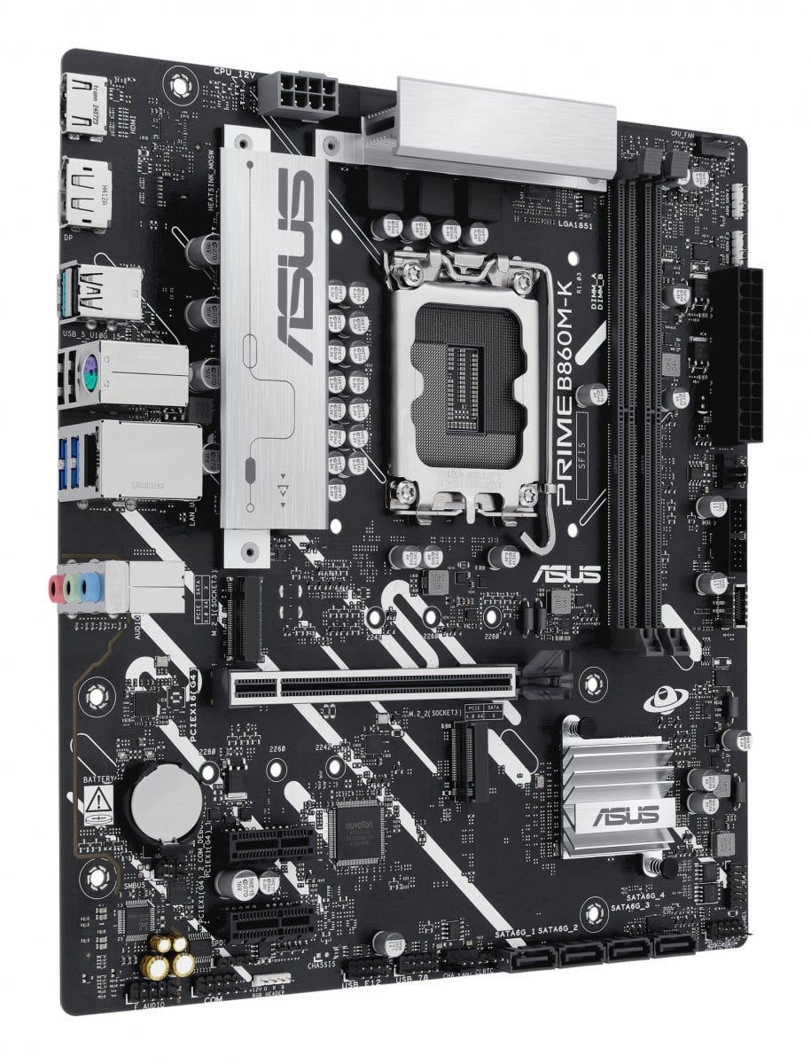 ASUS PRIME B860M-K LGA1851 DDR5 mATX MB 1xHDMI 1xDP 2xM.2 4xSATA
