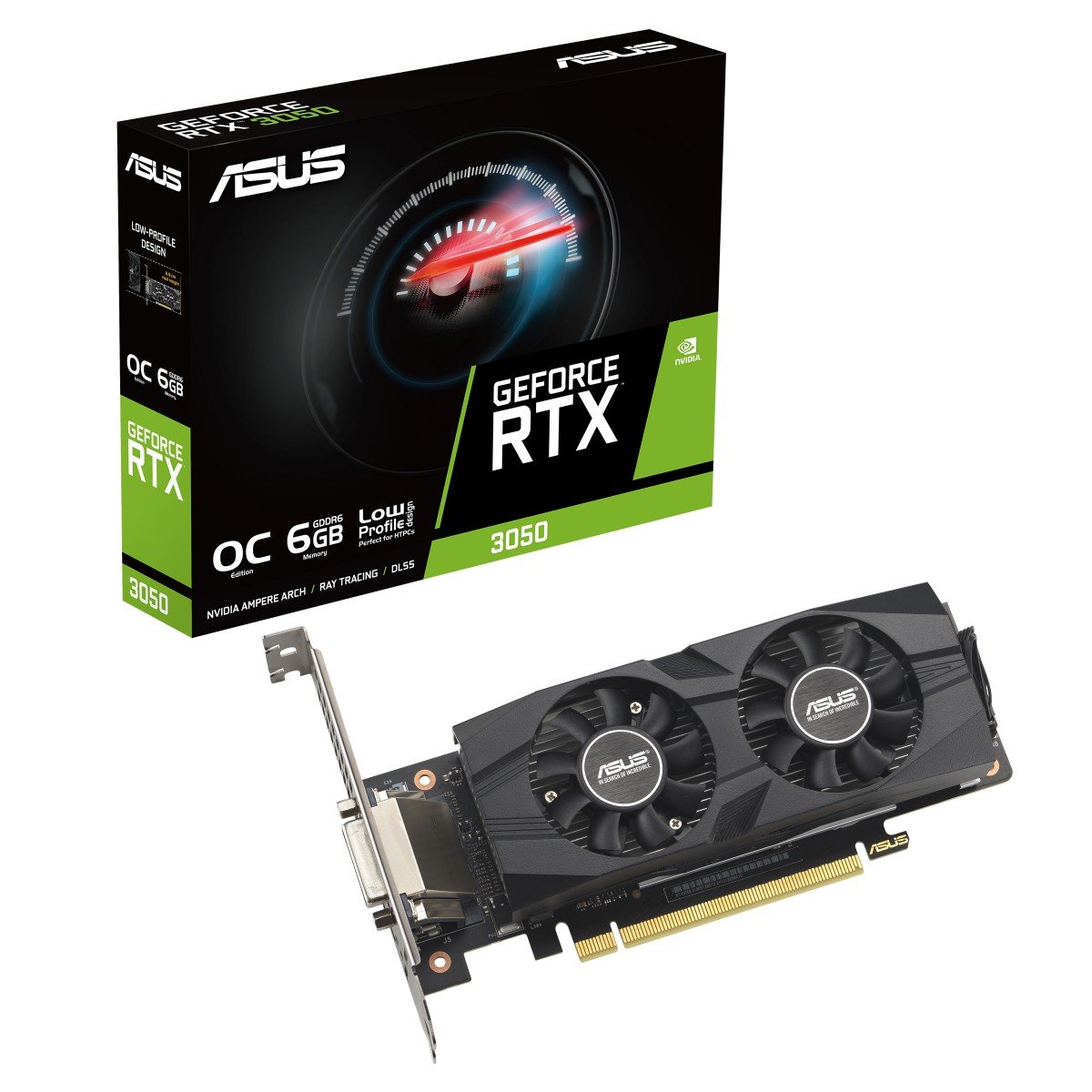 ASUS RTX 3050 OC 6Go LP BRK
