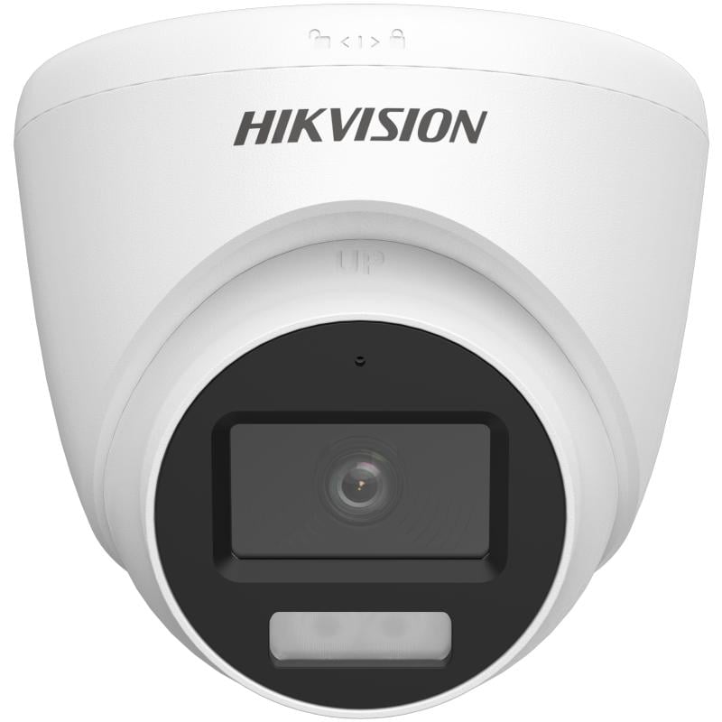 Hikvision DS-2CE78U0T-LF(2.8mm) Caméra Turret Fixe 4K avec Éclairage Hybride Intelligent