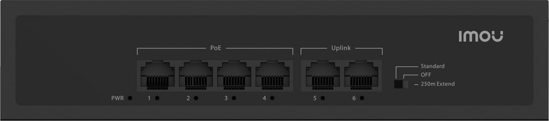 Imou SF106P-45 Commutateur PoE non géré 6 ports 45 W