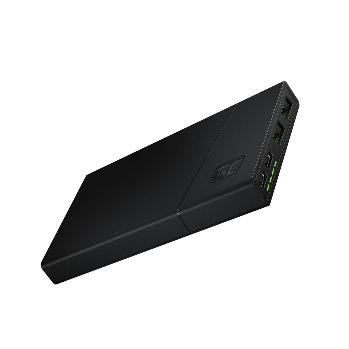 Green Cell PBGC02S banque d'alimentation électrique Lithium Polymere (LiPo) 10000 mAh Noir