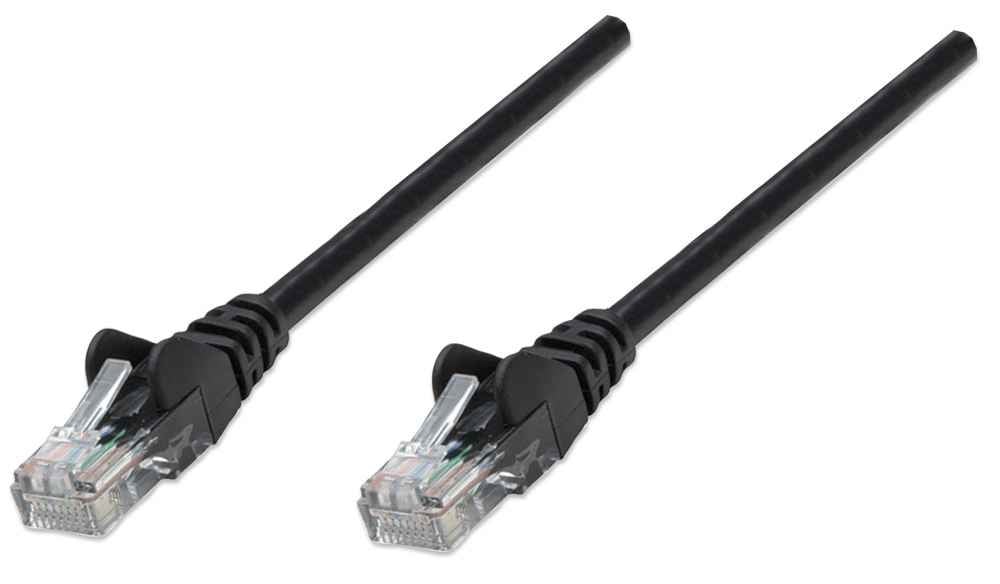 Intellinet 5m Cat6 câble de réseau Noir U/UTP (UTP)