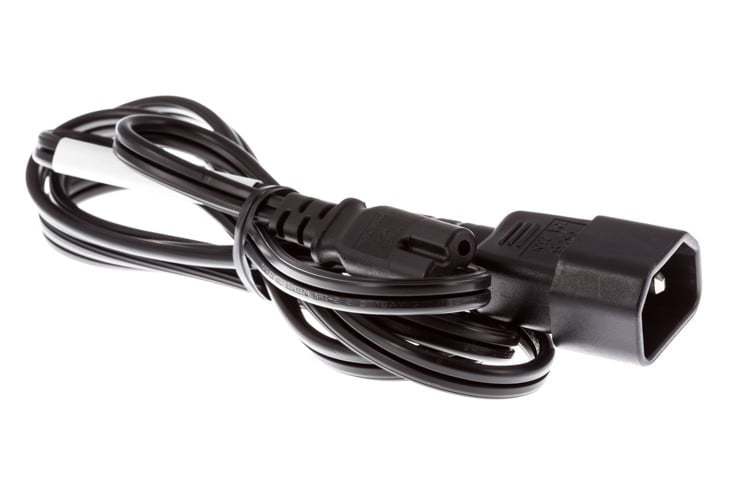 Zebra CS-CC6-IEC câble électrique Noir 0,5 m Coupleur C7 Coupleur C14