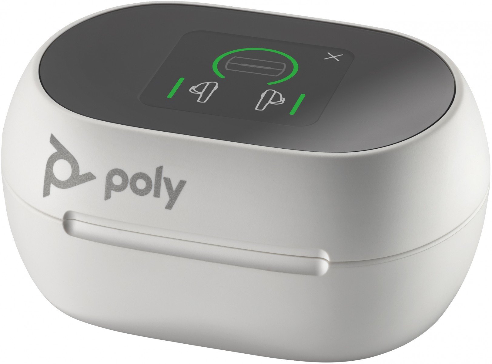 POLY Voyager Free 60+ UC écouteur+boite tactile Blanc USB-A