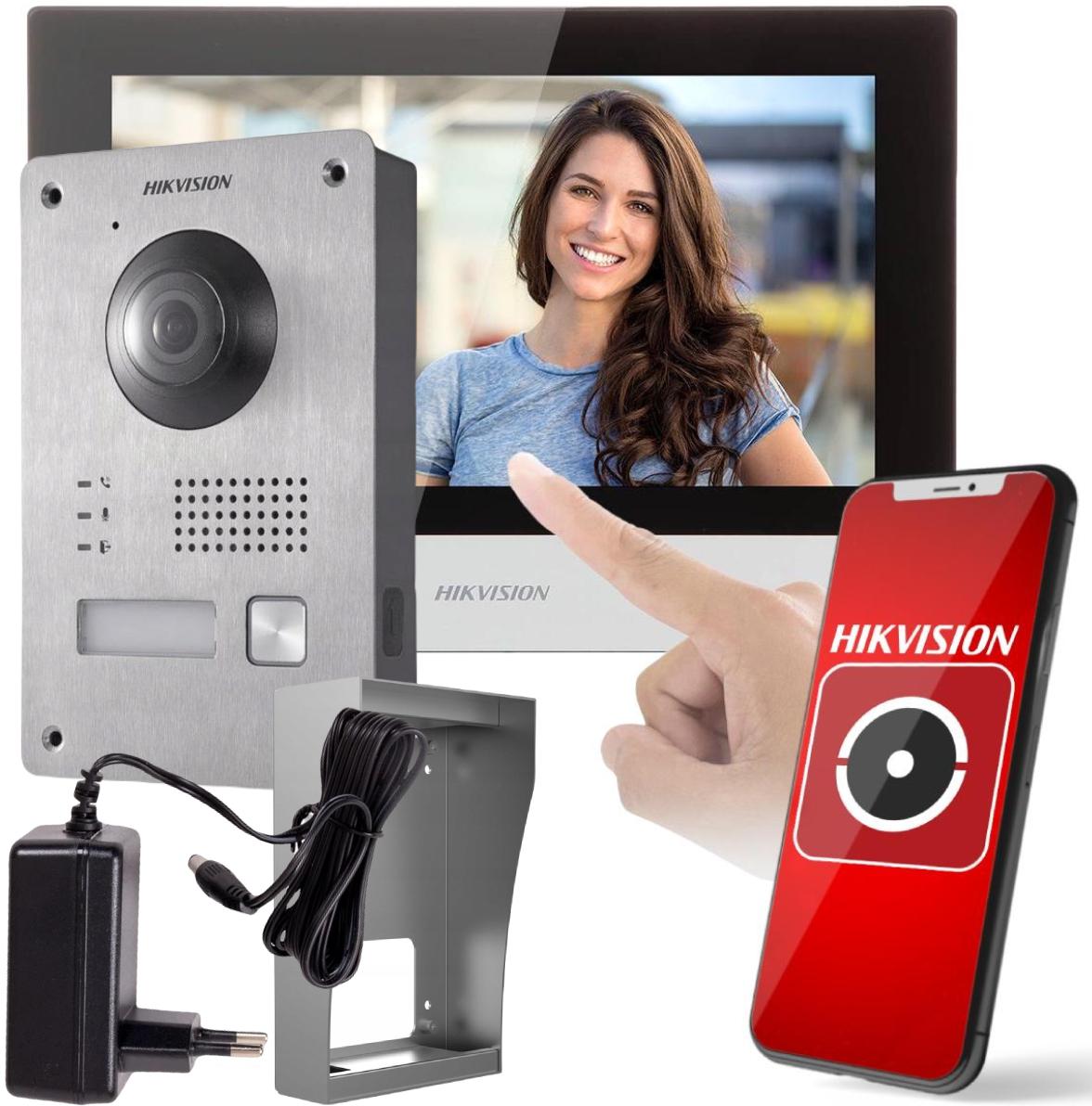 Hikvision DS-KIS703Y-P Kit de vidéophone IP numérique a deux fils