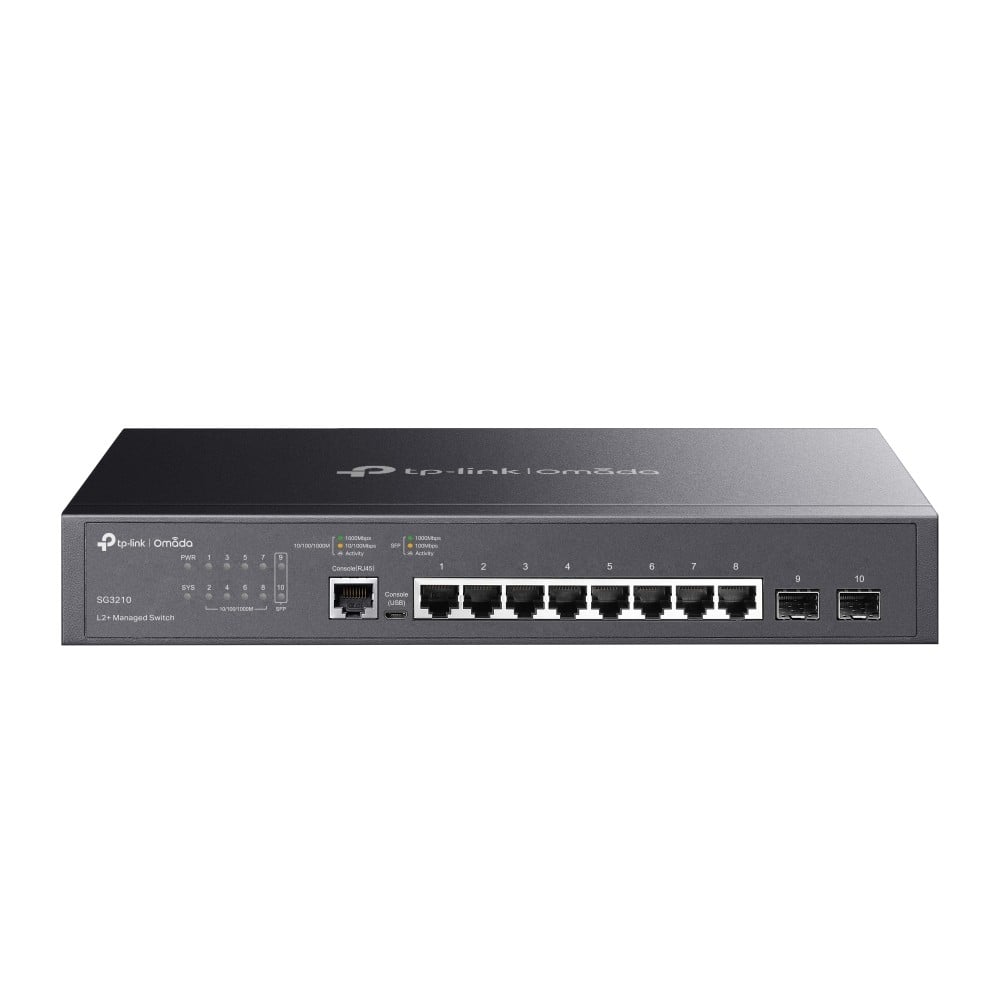 Gigabit L2 Managed Switch 8+2