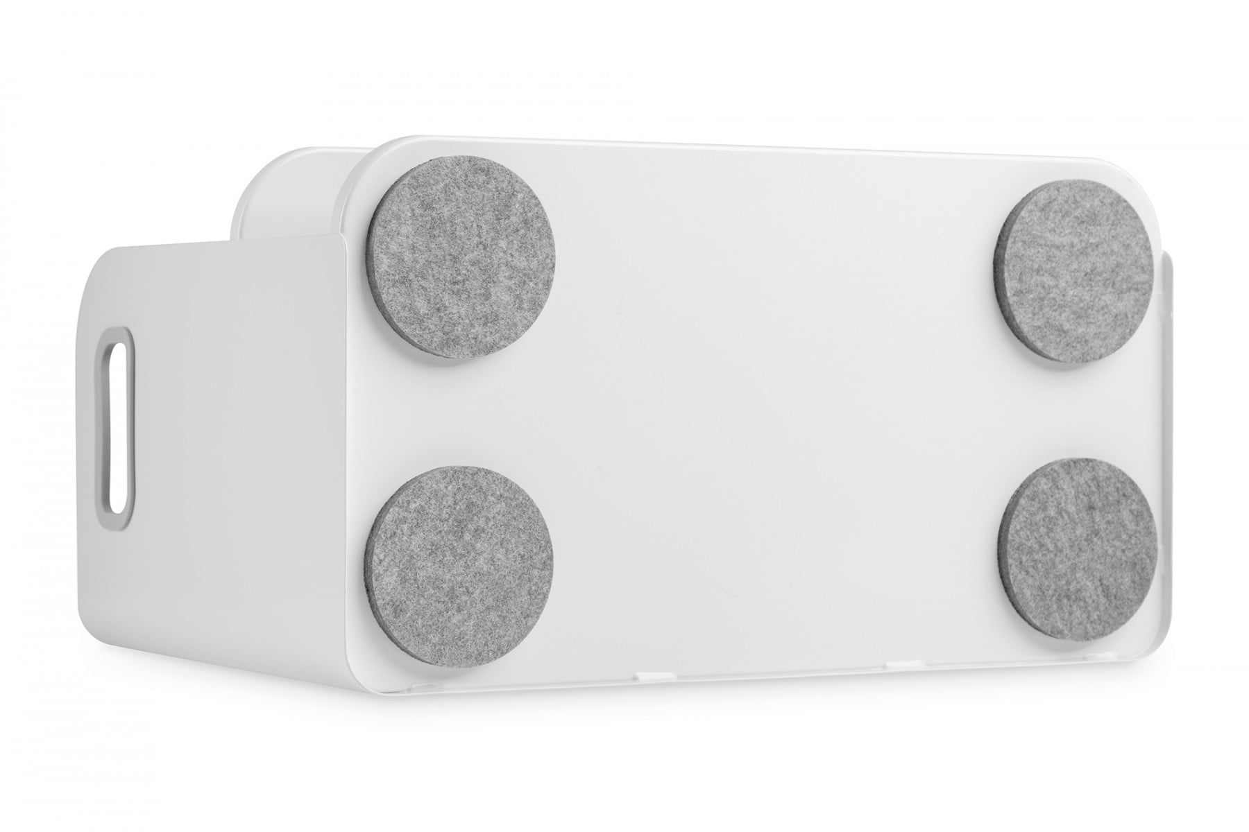 Digitus DA-90442 bac de rangement de bureau Acier Gris, Blanc