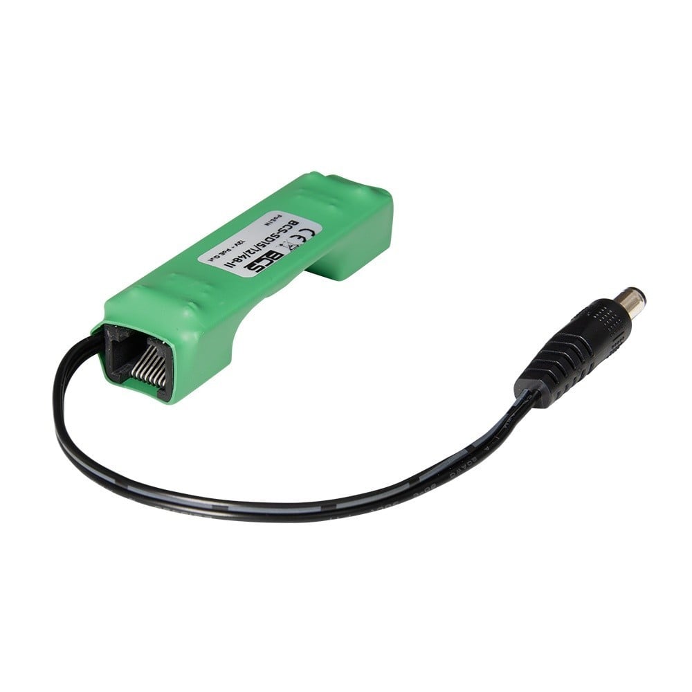 BCS BCS-SD15/12/48-II Convertisseur PoE 12V DC avec Stabilisation de Tension 1A