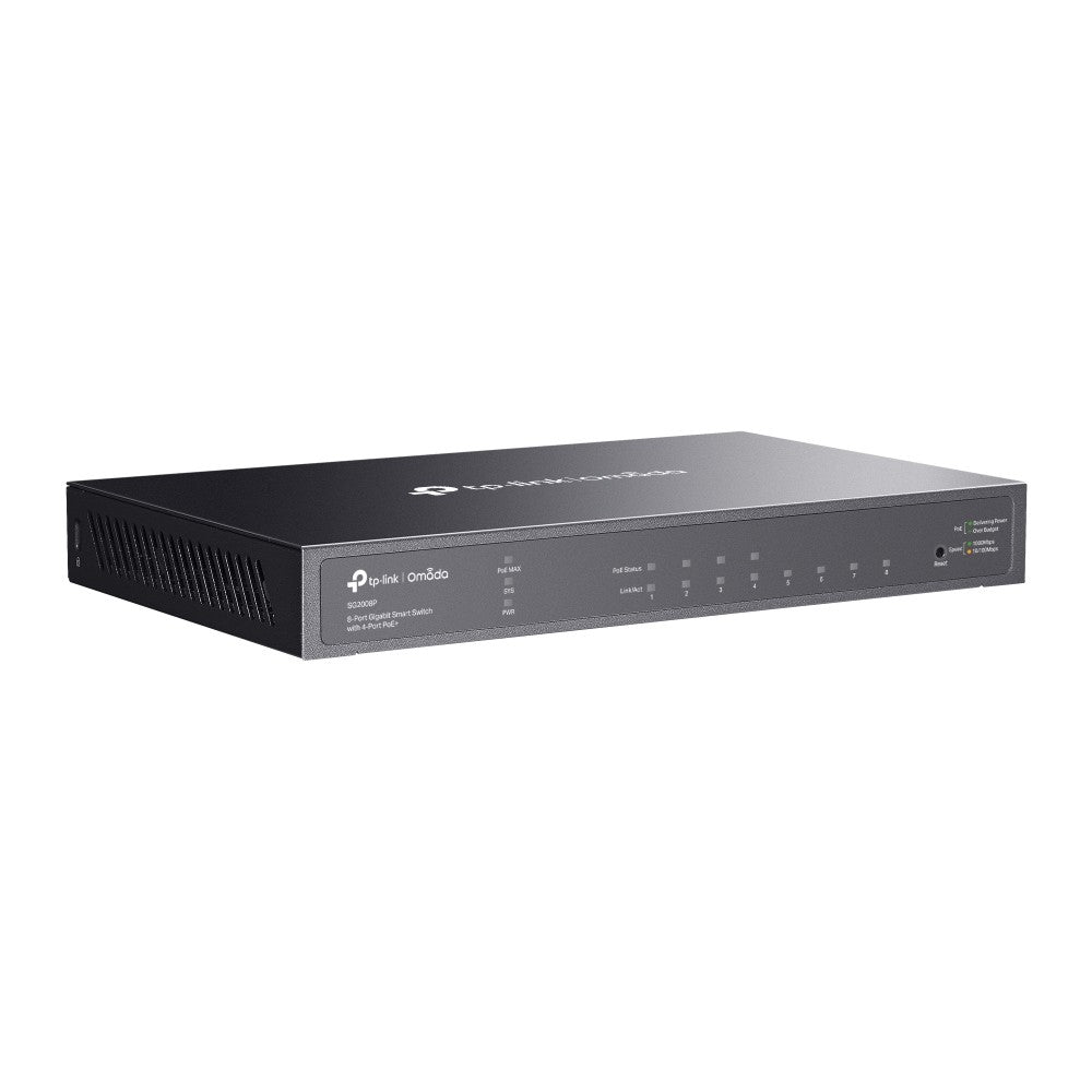 JetStream 8-Port Gigabit Smart Switch