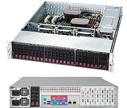 Supermicro 216BAC-R920LPB Support Noir 920 W
