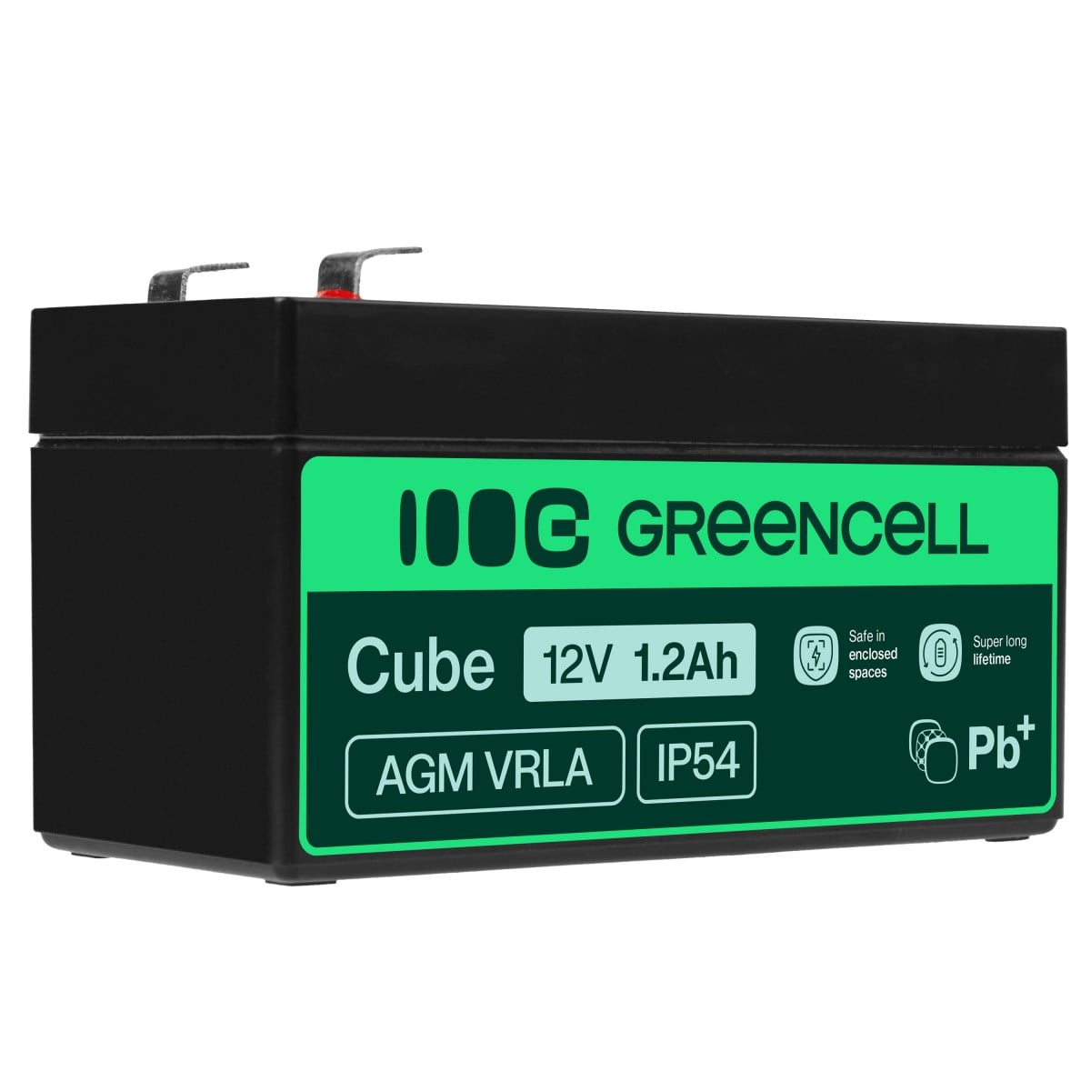 Green Cell AGM17 Batterie de l'onduleur Sealed Lead Acid (VRLA) 12 V 1,2 Ah