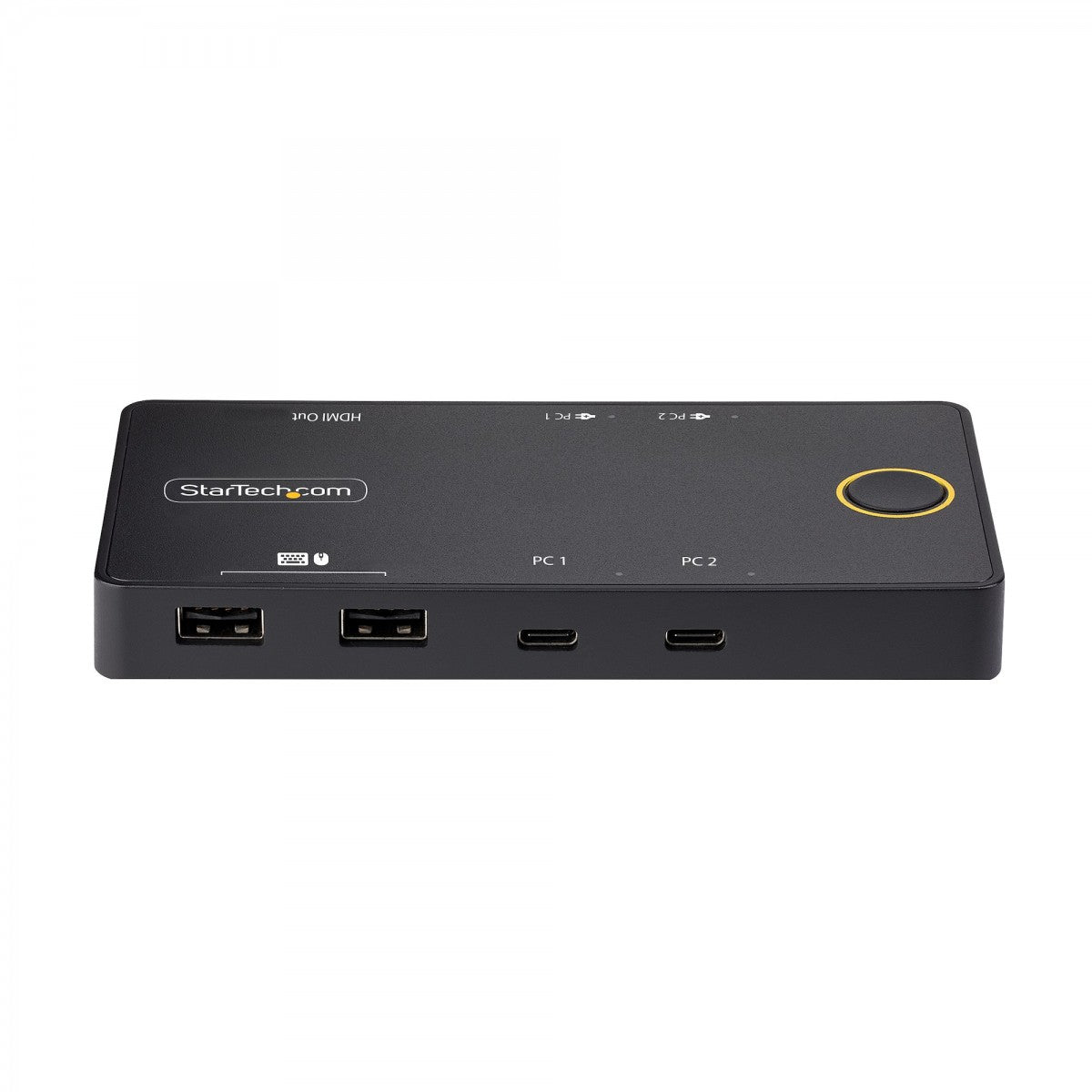 2-Port USB-C KVM Switch PD Pass-through
