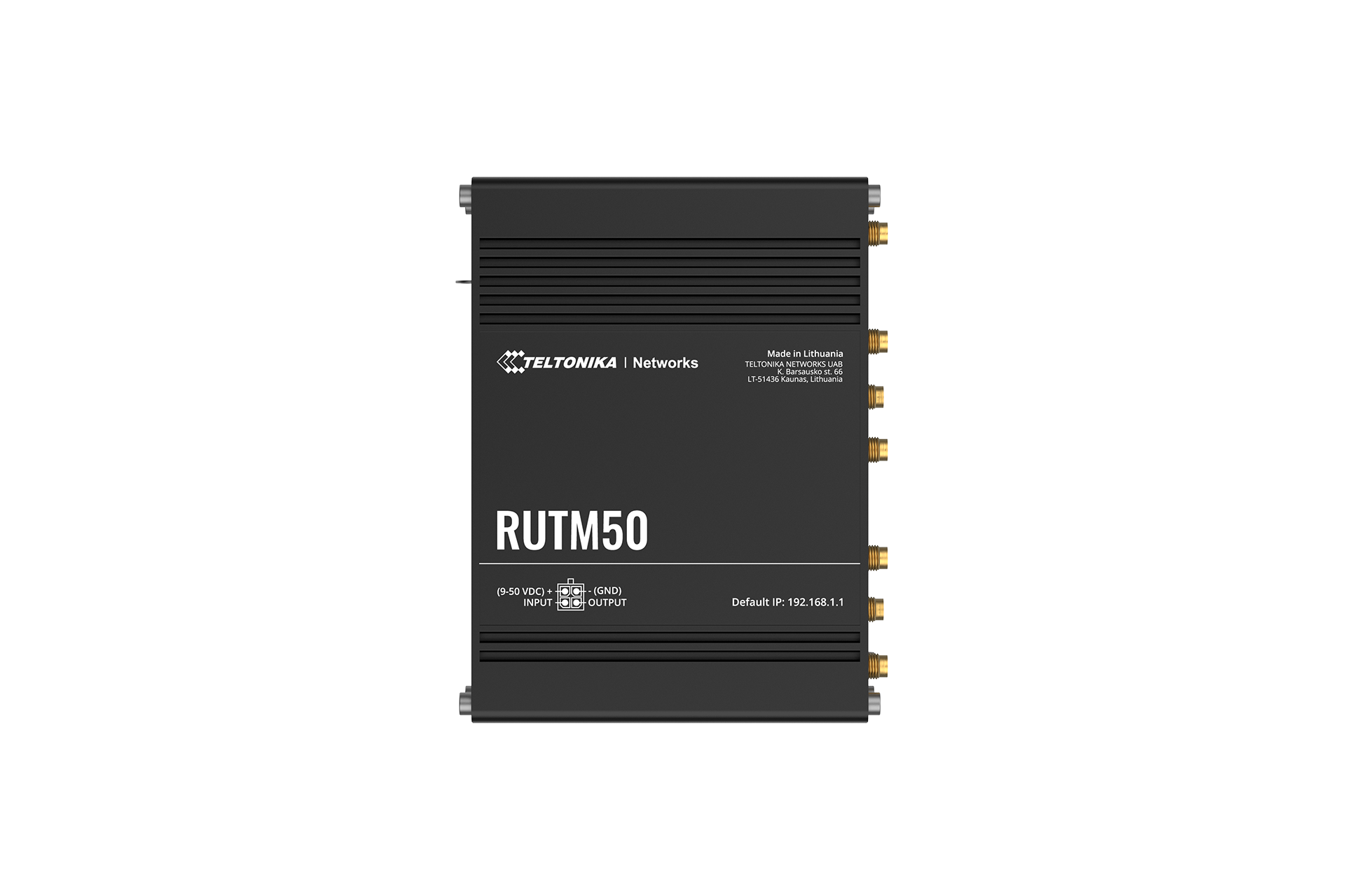TELTONIKA NETWORKS RUTM50 DUAL SIM 5G/4G/LTE router US version