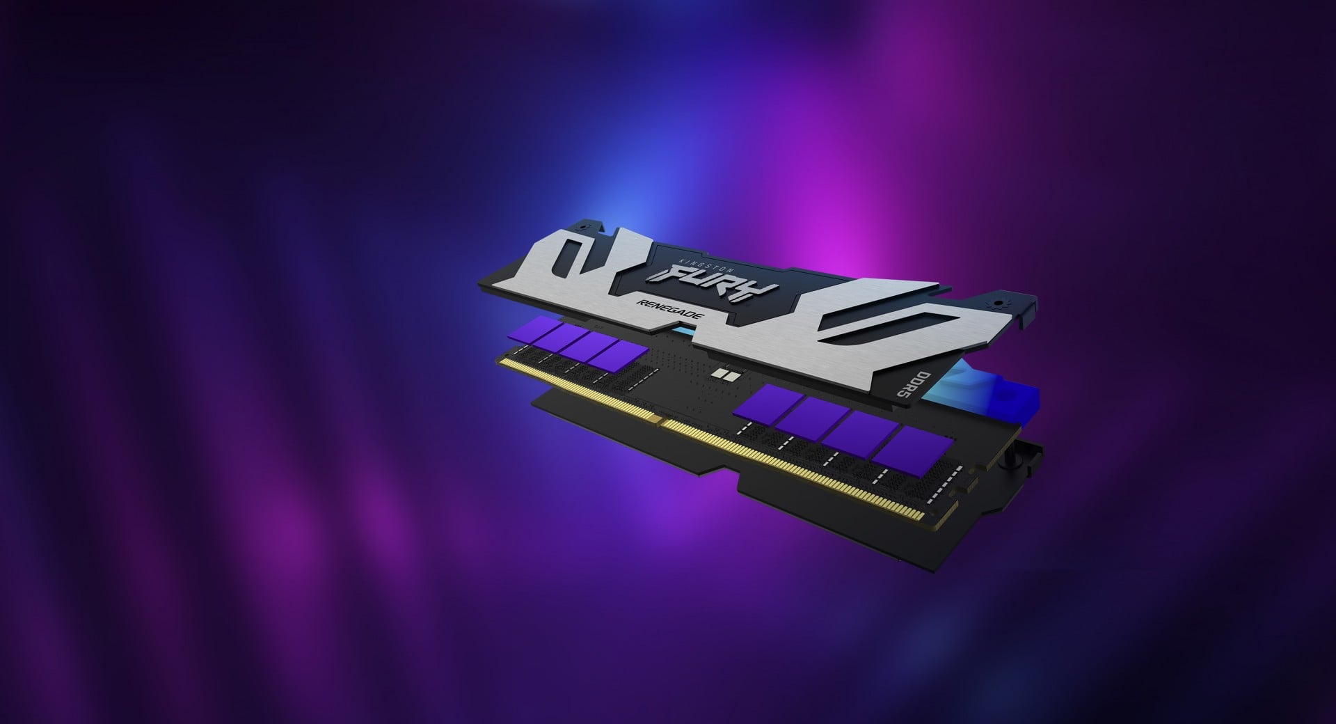 KINGSTON 48Go 6000MT/s DDR5 CL32 DIMM FURY Renegade RGB XMP