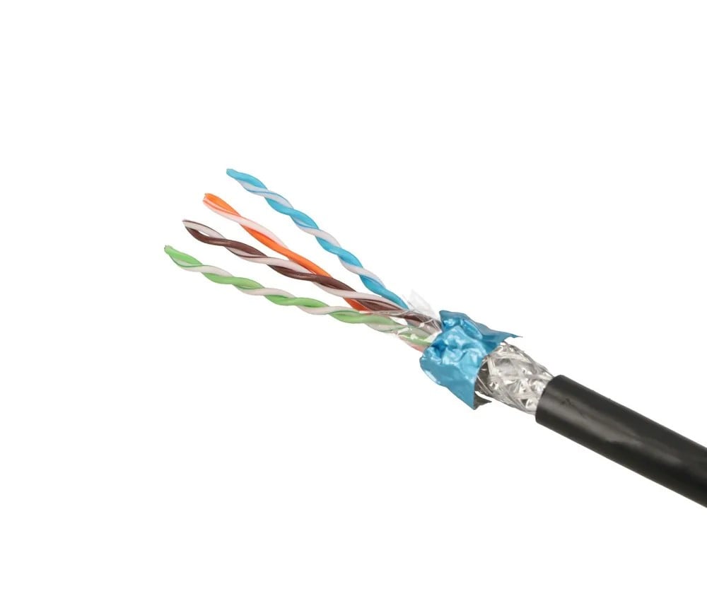 Extralink EX.16262 câble de réseau Noir SF/UTP (S-FTP)