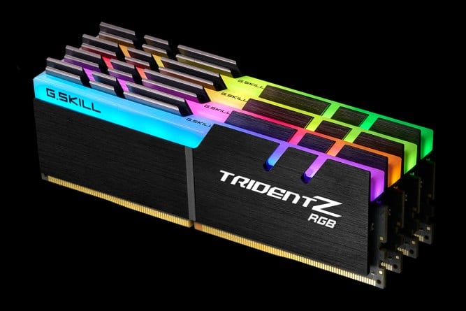G.Skill Trident Z RGB F4-3200C16Q-64GTZR module de mémoire 64 Go 4 x 16 Go DDR4