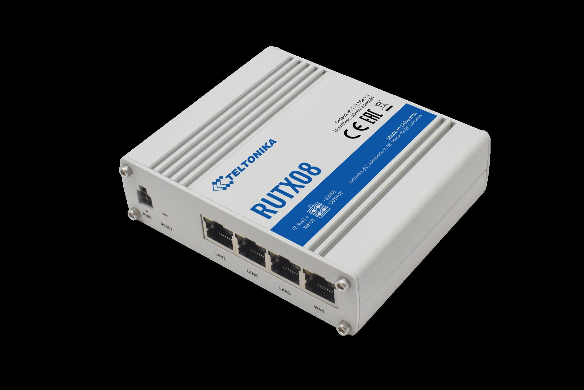 TELTONIKA NETWORKS RUTX08 Ethernet router