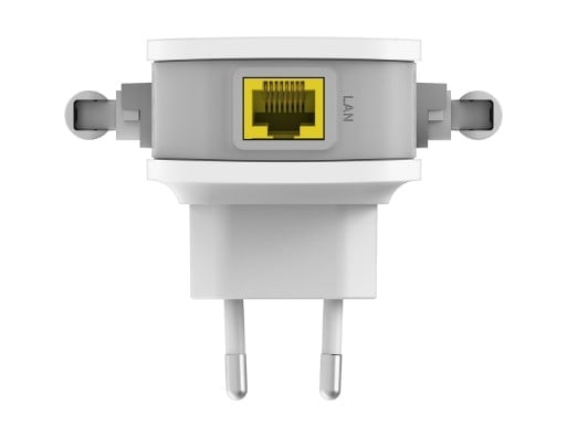 D-LINK Répéteur Wireless N 300 avec un port 10/100Mbps et 2 antennes externes WPS IEEE 802.11 b/g/n débit 300 Mbps