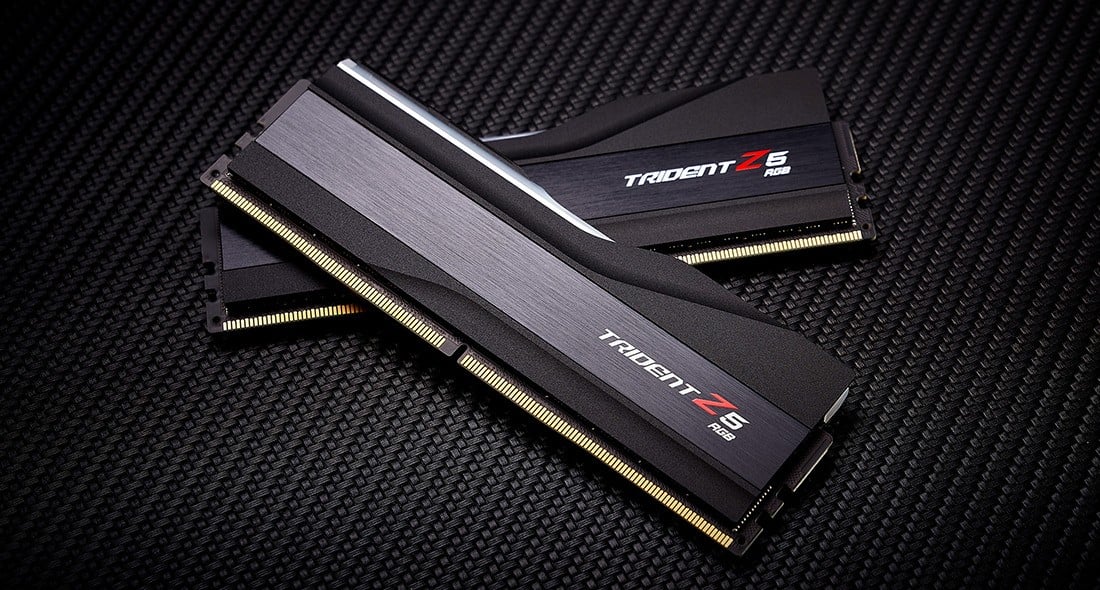 G.Skill Trident Z5 RGB F5-6800J3445G32GX2-TZ5RK module de mémoire 64 Go 2 x 32 Go DDR5 288-pin DIMM