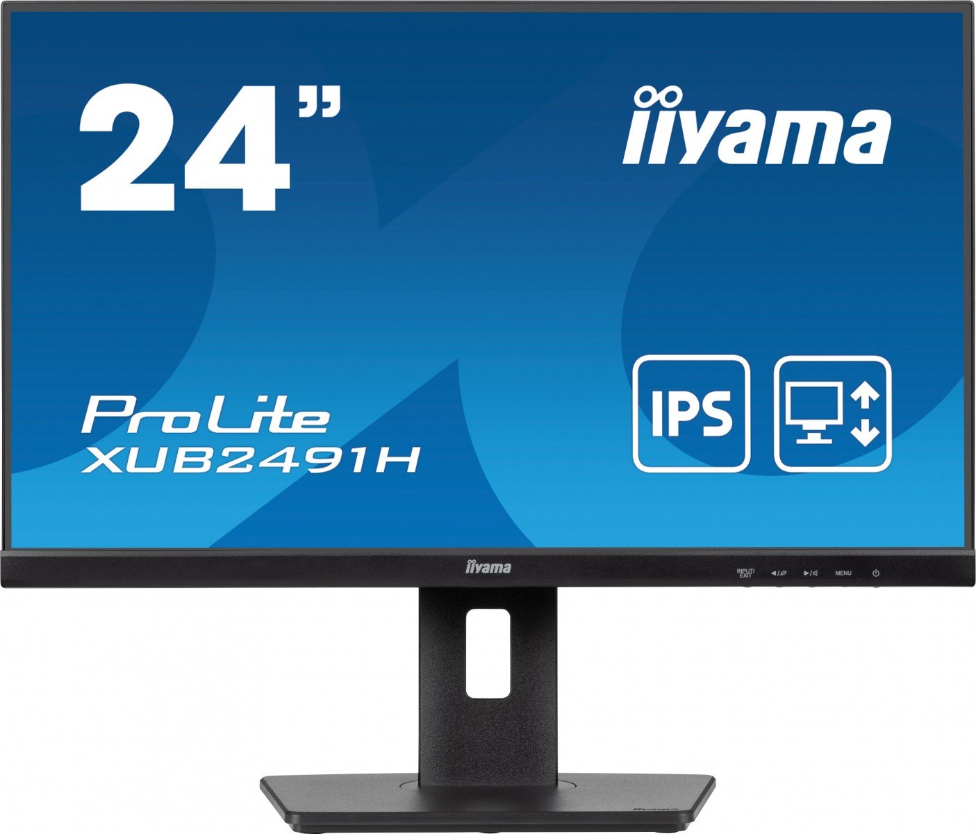 "iiyama XUB2491H-B1 24"" IPS FHD 100Hz 300cd/m2 4ms HDMI DP 15cm Support réglable en hauteur"