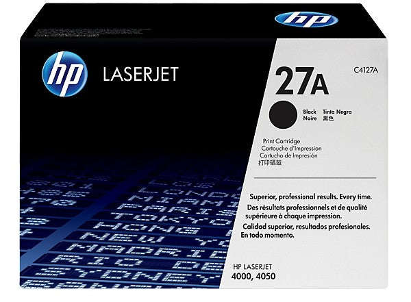 HP 27X Cartouche de toner 1 piece(s) Original Noir