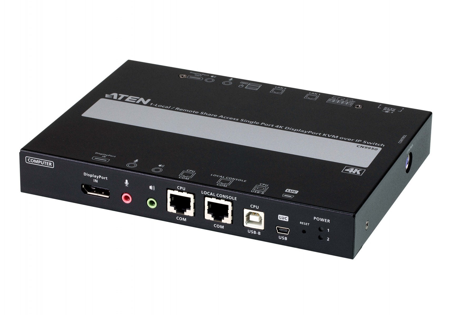 ATEN CN9950-AT-G commutateur écran, clavier et souris Noir