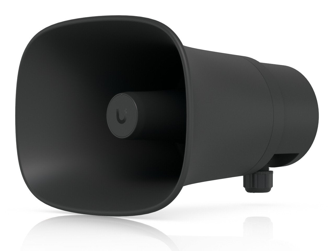 All-weather PoE 120 dB horn speaker with