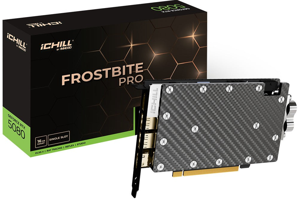 INNO3D GeForce RTX 5080 iChill Frostbite Pro 16GB GDDR7 DLSS4