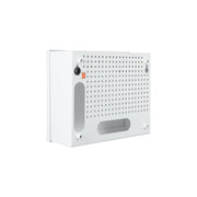 BCS BCS-E Enceinte en Acier Interne 250x200x85mm avec Antivol, Blanc