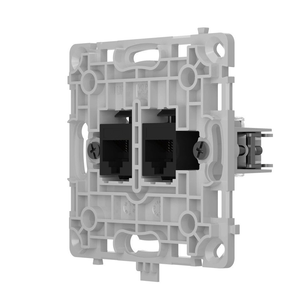 Ajax Systems 128846.165.BL Prise LAN RJ45 encastrée noire - OutletCore (LAN)