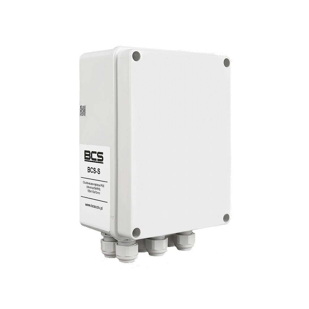 BCS BCS-S Enveloppe externe IP56 150x110x70mm grise avec montage mural