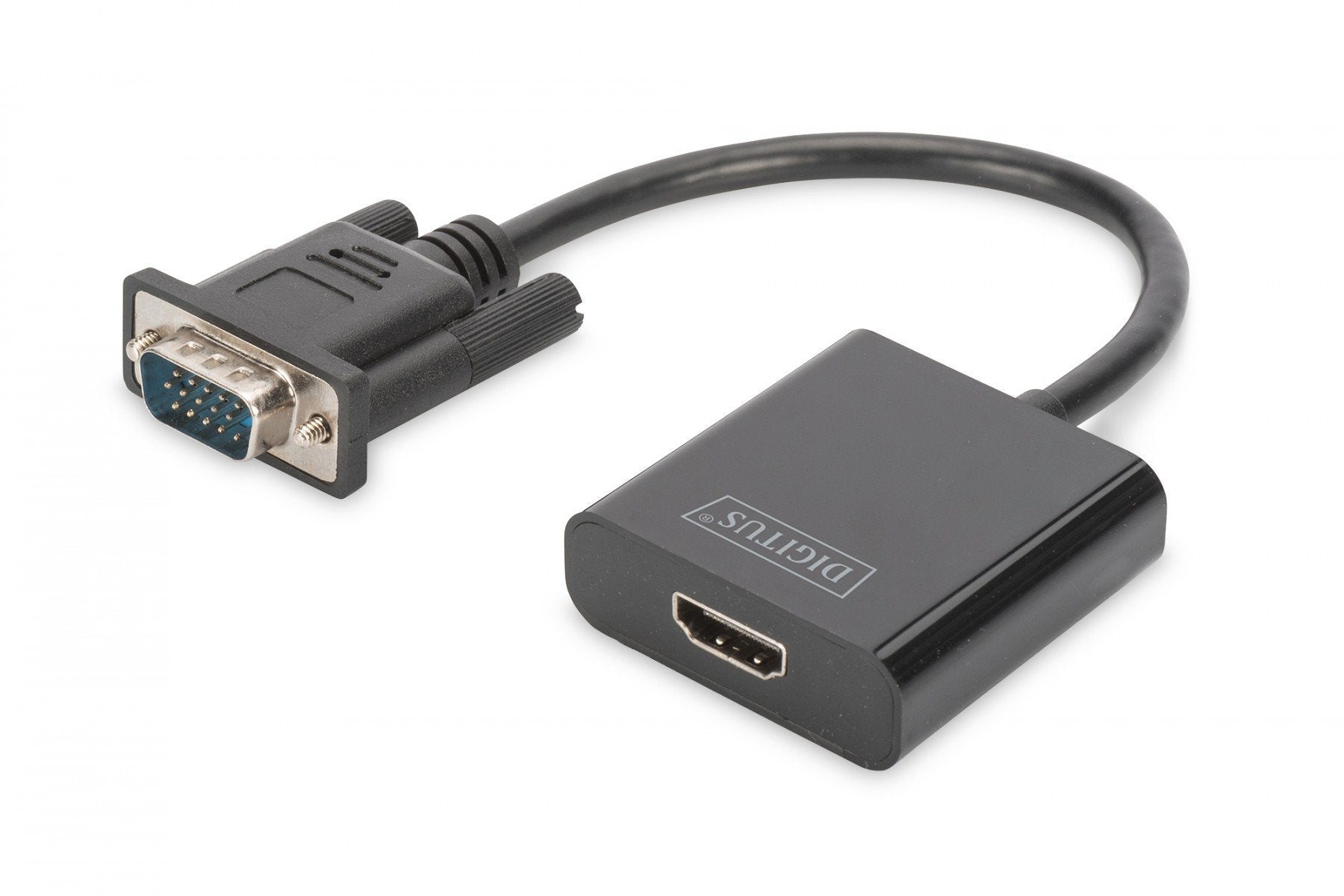Digitus DA-70473 câble vidéo et adaptateur 0,15 m VGA (D-Sub) Noir