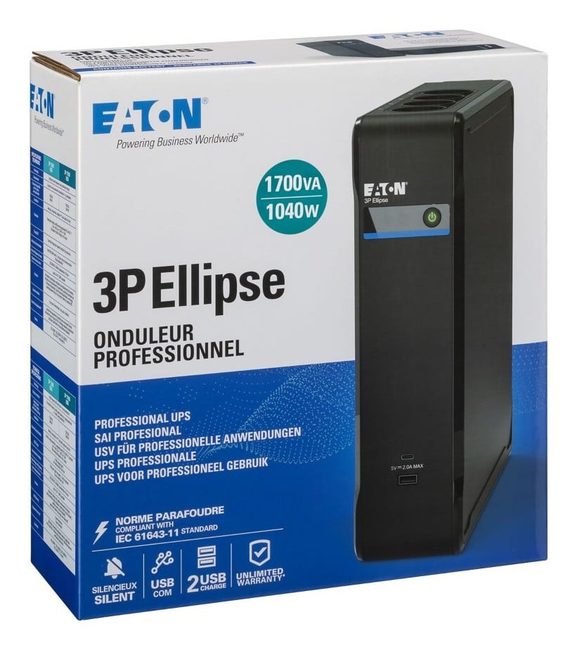 Eaton 3P Ellipse 1700 USB DIN