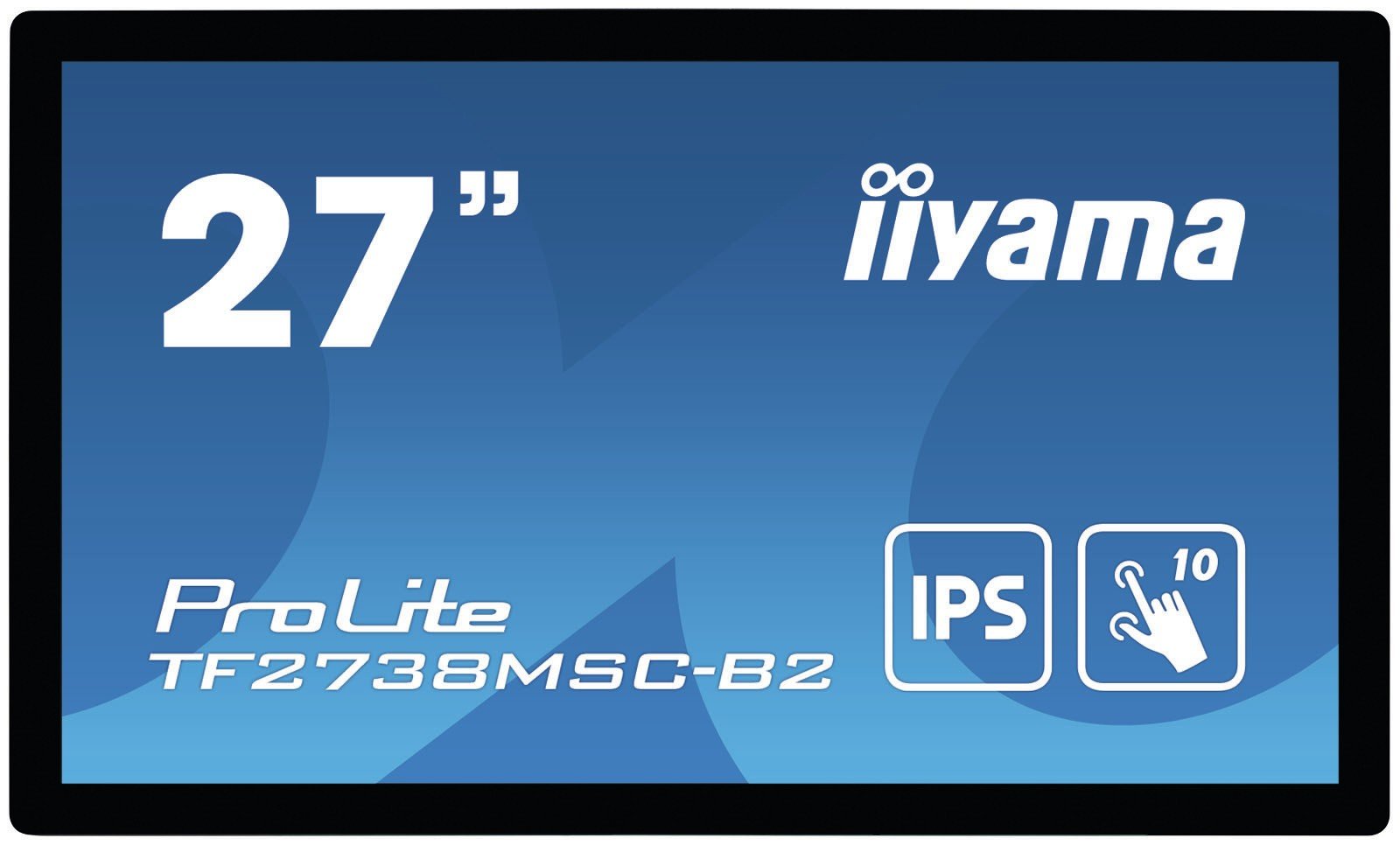 27" PCAP Bezel Free 10-Points Touch 1920