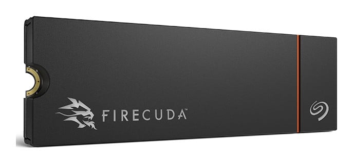 SEAGATE FireCuda 530R 2To SSD Heatsink PCIe Gen4x4 NVMe M.2